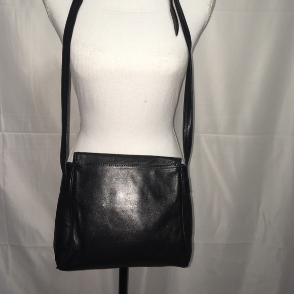 Bally Vintage Crossbody Black leather red suede - Picture 4 of 8